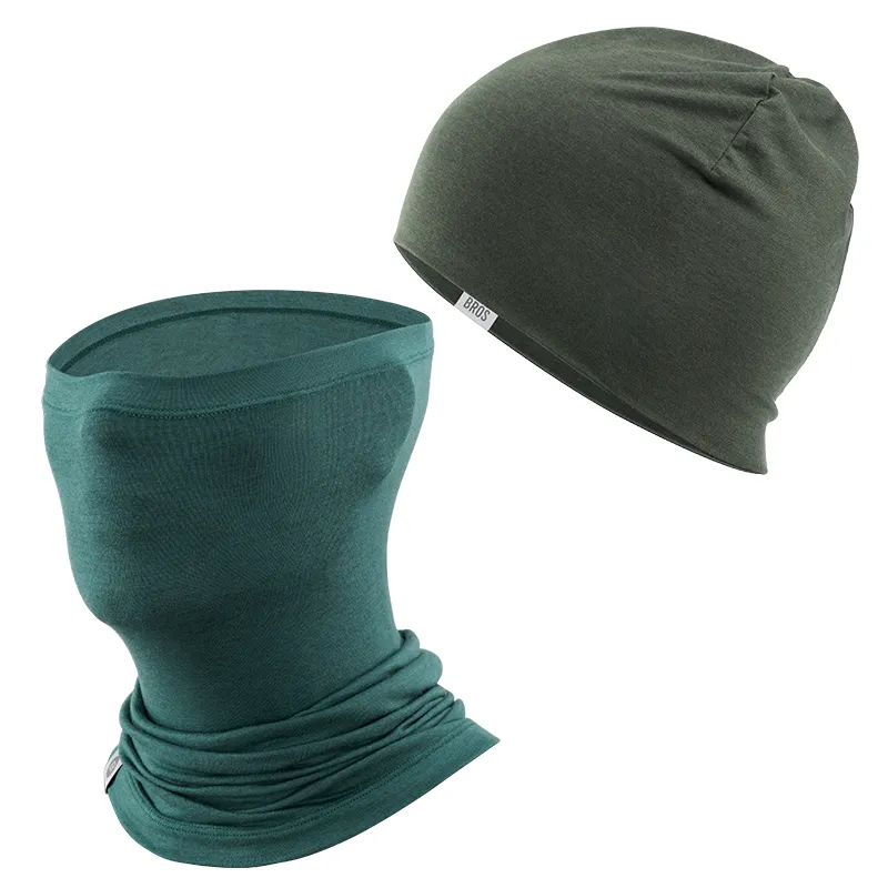 Merino Wool Cycling Cap & Face Mask Bundle - Image 12