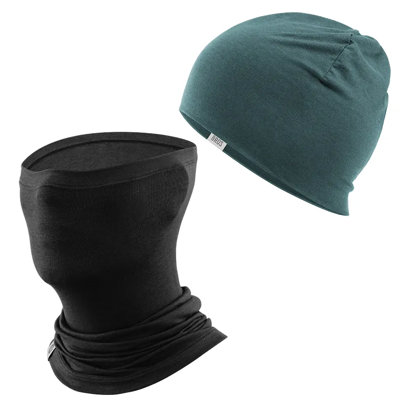Merino Wool Cycling Cap & Face Mask Bundle - Image 13
