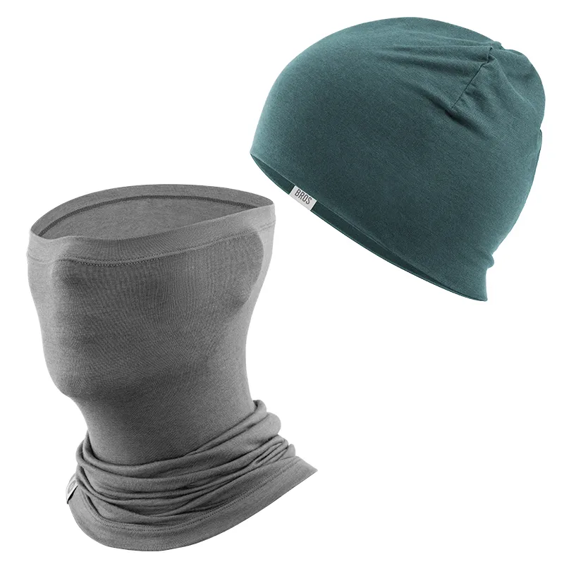 Merino Wool Cycling Cap & Face Mask Bundle - Image 14