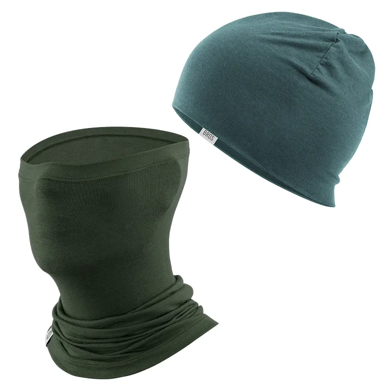 Merino Wool Cycling Cap & Face Mask Bundle - Image 15