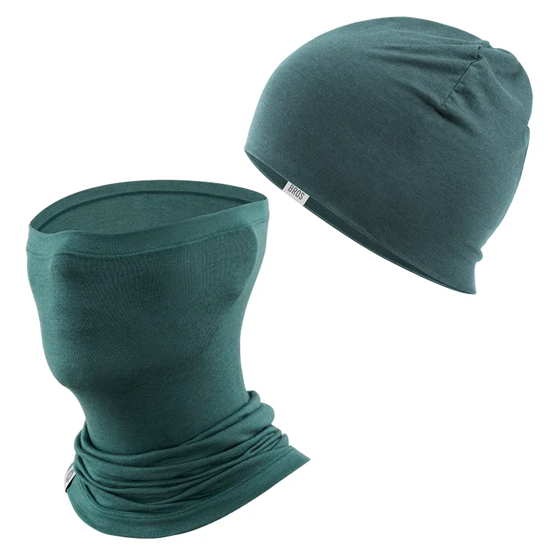 Merino Wool Cycling Cap & Face Mask Bundle - Image 16