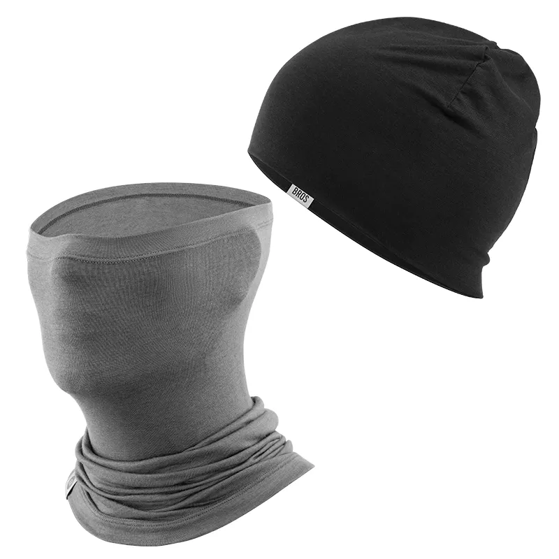 Merino Wool Cycling Cap & Face Mask Bundle - Image 2