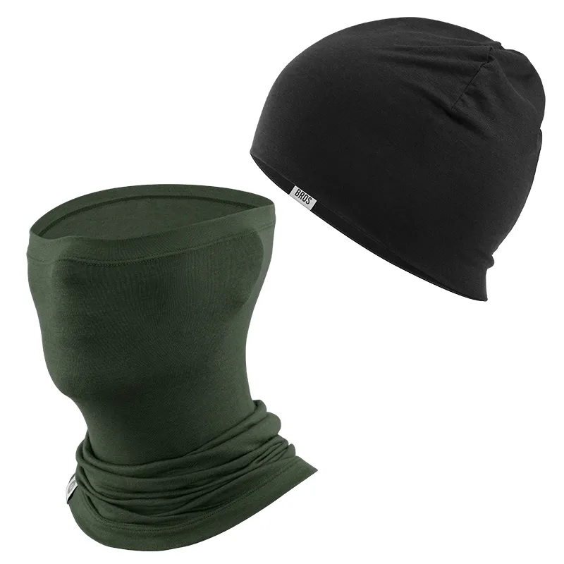 Merino Wool Cycling Cap & Face Mask Bundle - Image 3