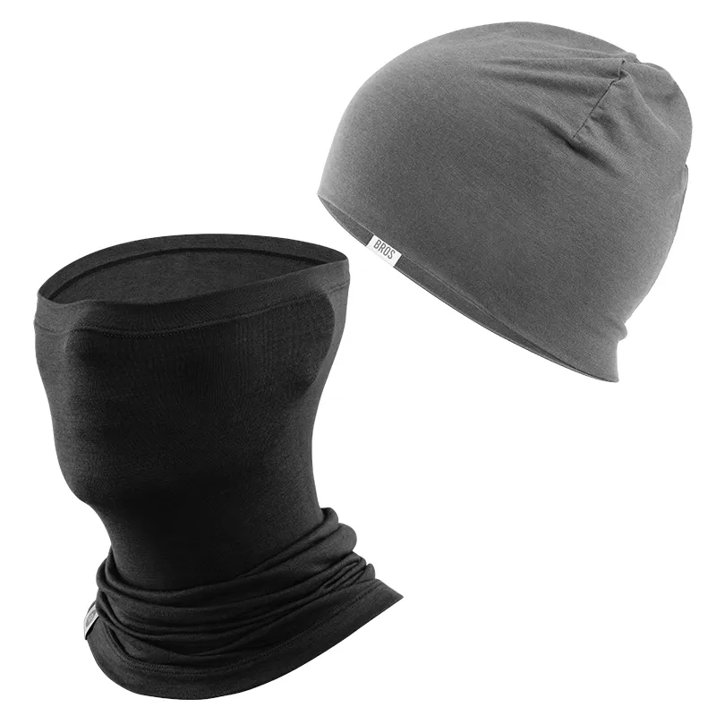 Merino Wool Cycling Cap & Face Mask Bundle - Image 5