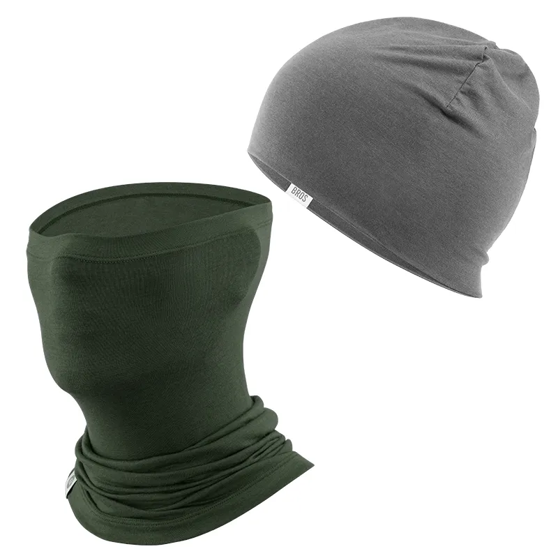 Merino Wool Cycling Cap & Face Mask Bundle - Image 7