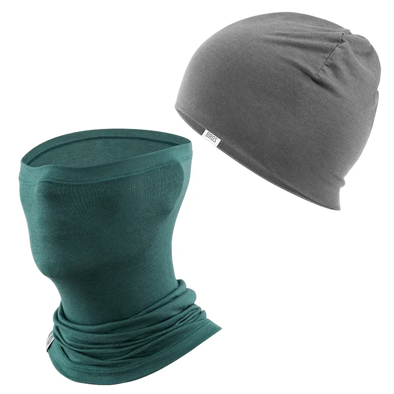 Merino Wool Cycling Cap & Face Mask Bundle - Image 8