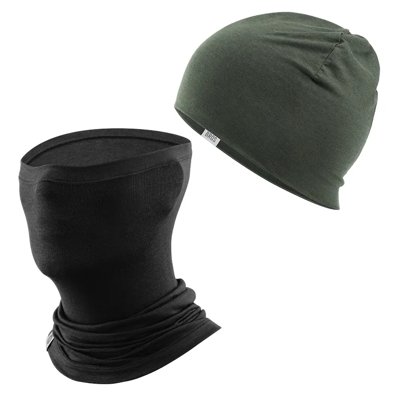 Merino Wool Cycling Cap & Face Mask Bundle - Image 9