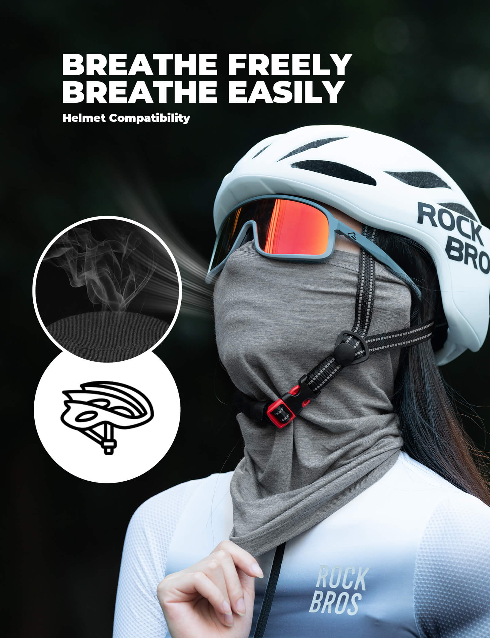 Merino Wool Tencel Face Mask Windproof Unisex - Image 25