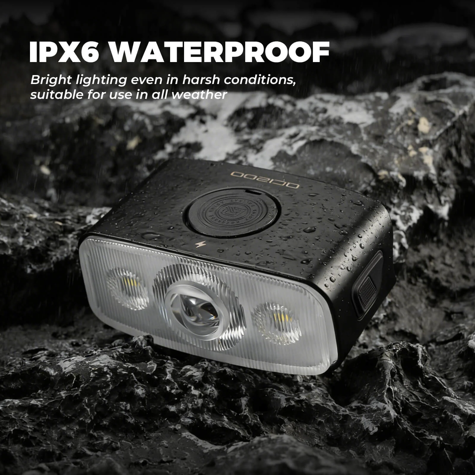 Mini Bike Front Light 3 Lighting Modes Night Riding Safety Torch - Image 5
