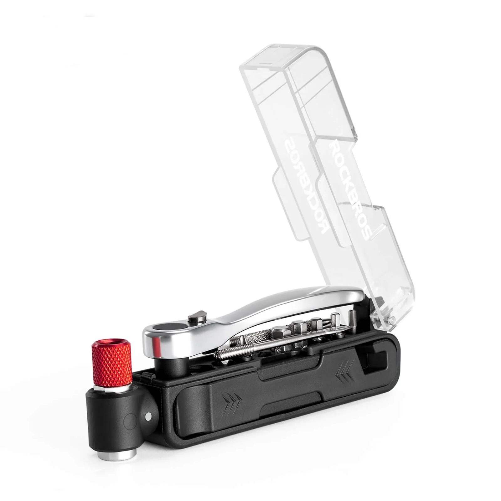 Mini Ratchet 15 In 1 Bike Repair Tool with 7 Replaceable Bits - Image 2