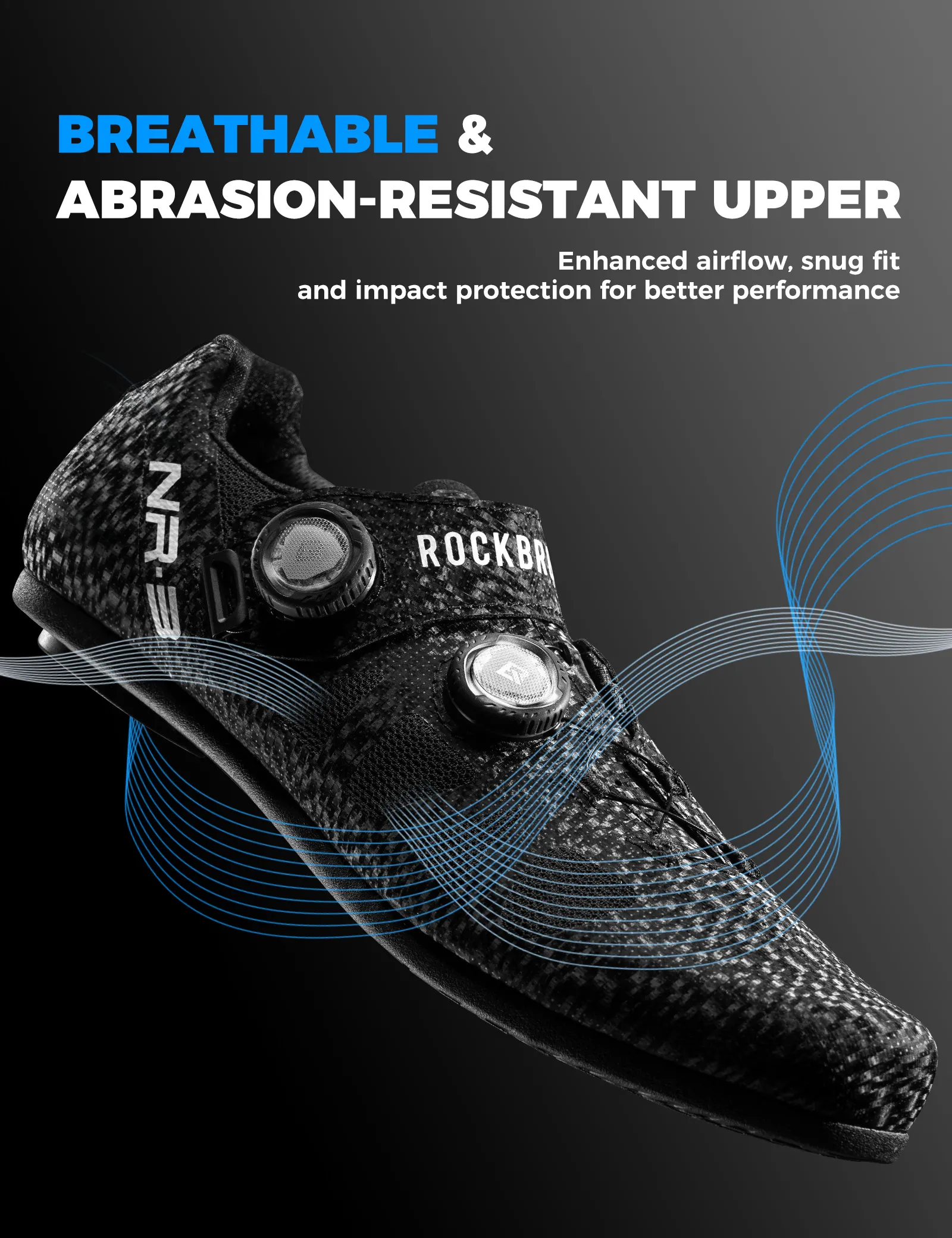 Non-Clip Cycling Shoes for Flat Pedals NR3 - Image 5
