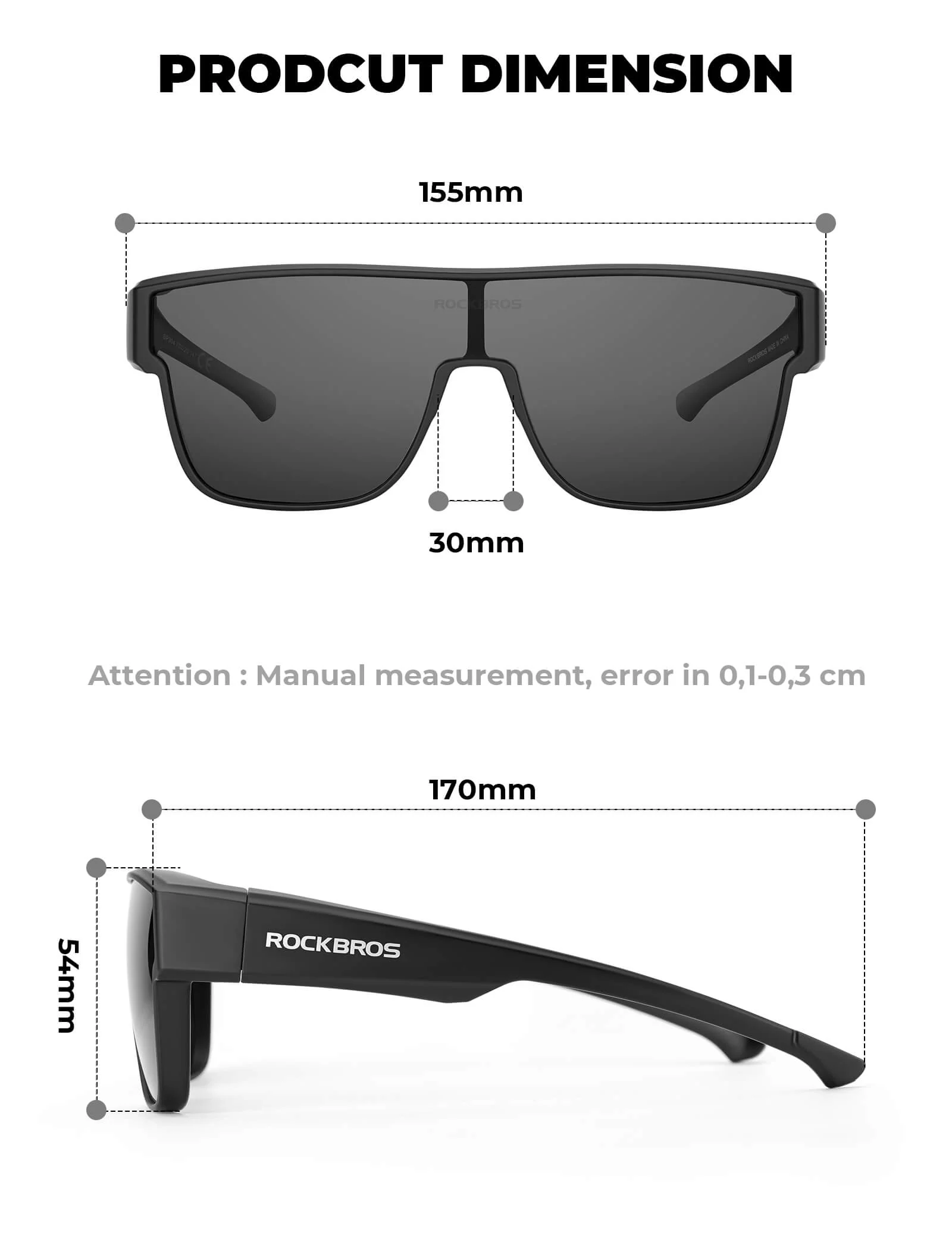 Over-Glass Polarised Cycling Sunglasses Sports Wrap SP304 - Image 21