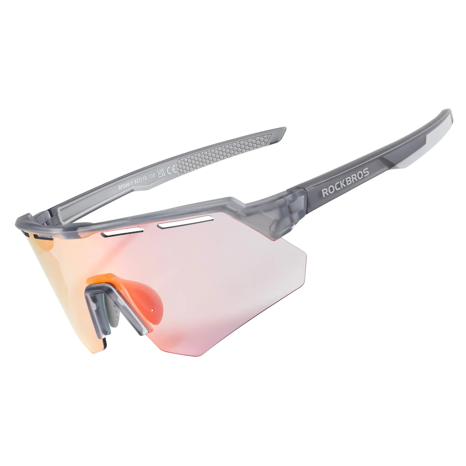 Oversized Photochromic Cycling Sunglasses SP246