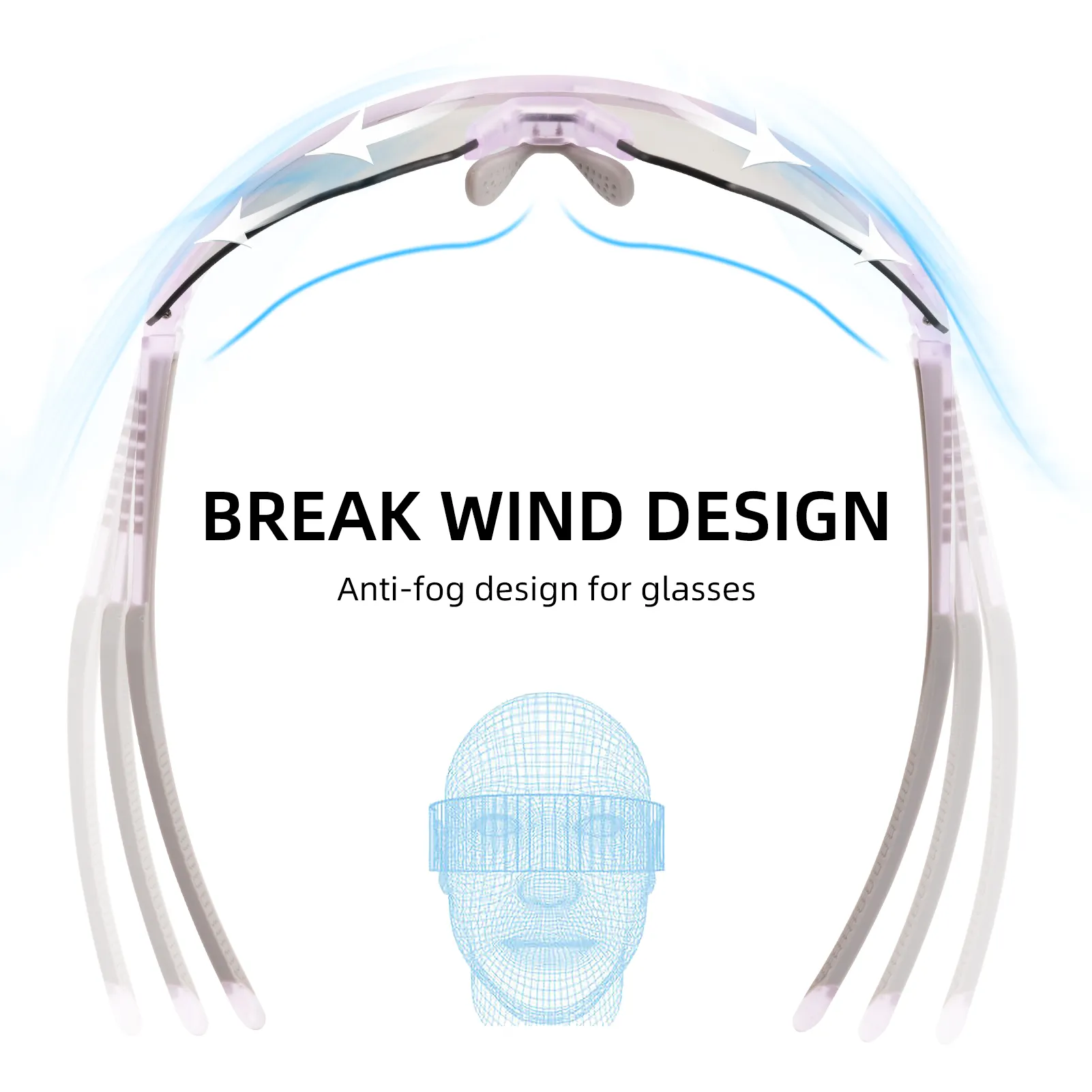 Oversized Photochromic Cycling Sunglasses SP246 - Image 10