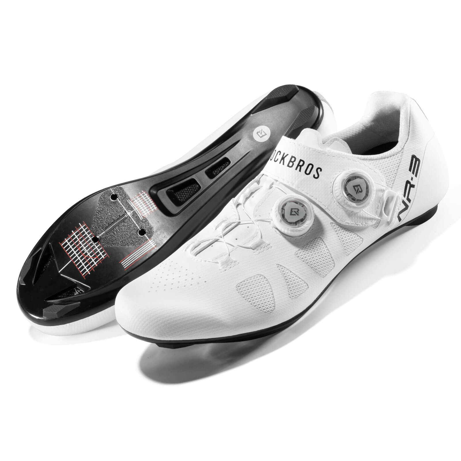 Performance Nylon Sole Cycling Shoes Unisex NR3 - Image 10
