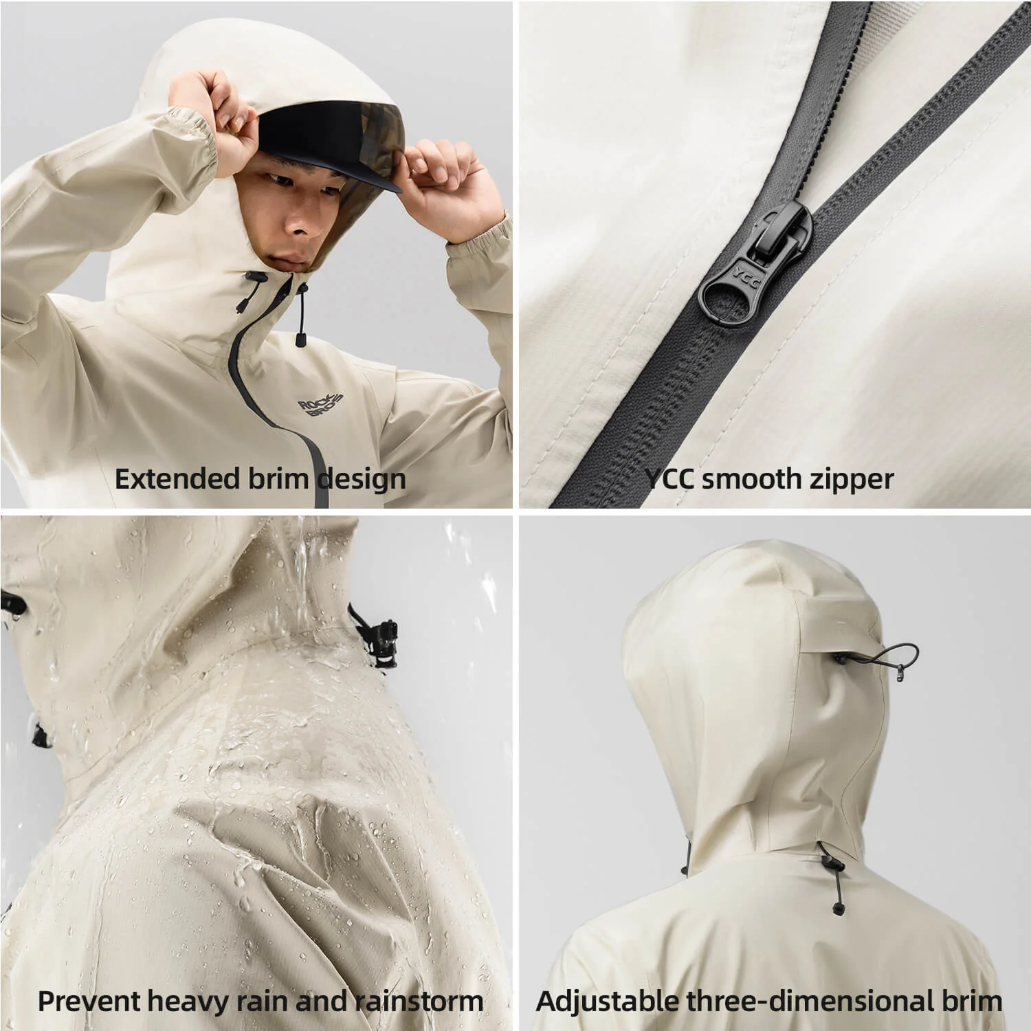 ROCKBROS Performance Waterproof Unisex Cycling Jacket - Image 2