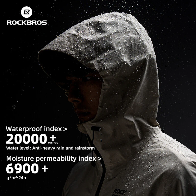 ROCKBROS Performance Waterproof Unisex Cycling Jacket - Image 3
