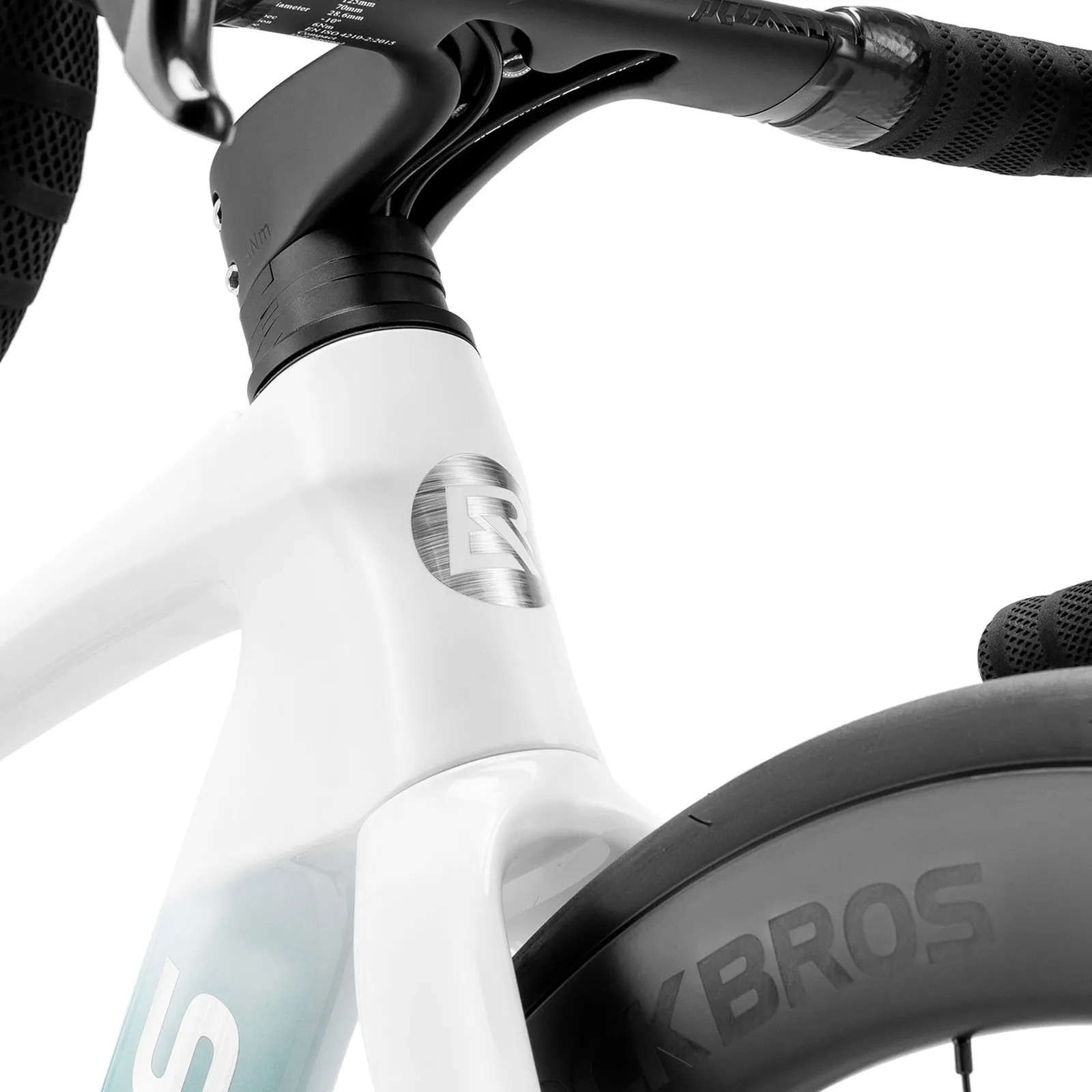 PGZ Carbon Fiber Road Bike Blue/Green - Image 6