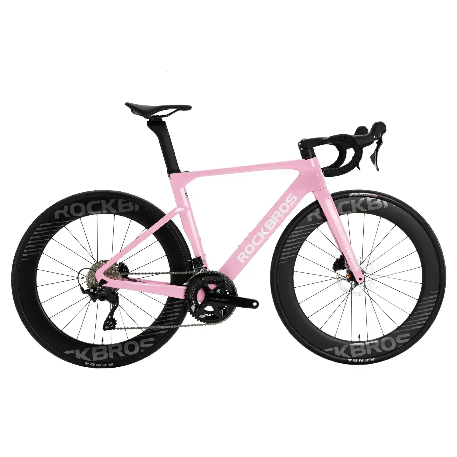 PGZ Carbon Fiber Road Bike Pink