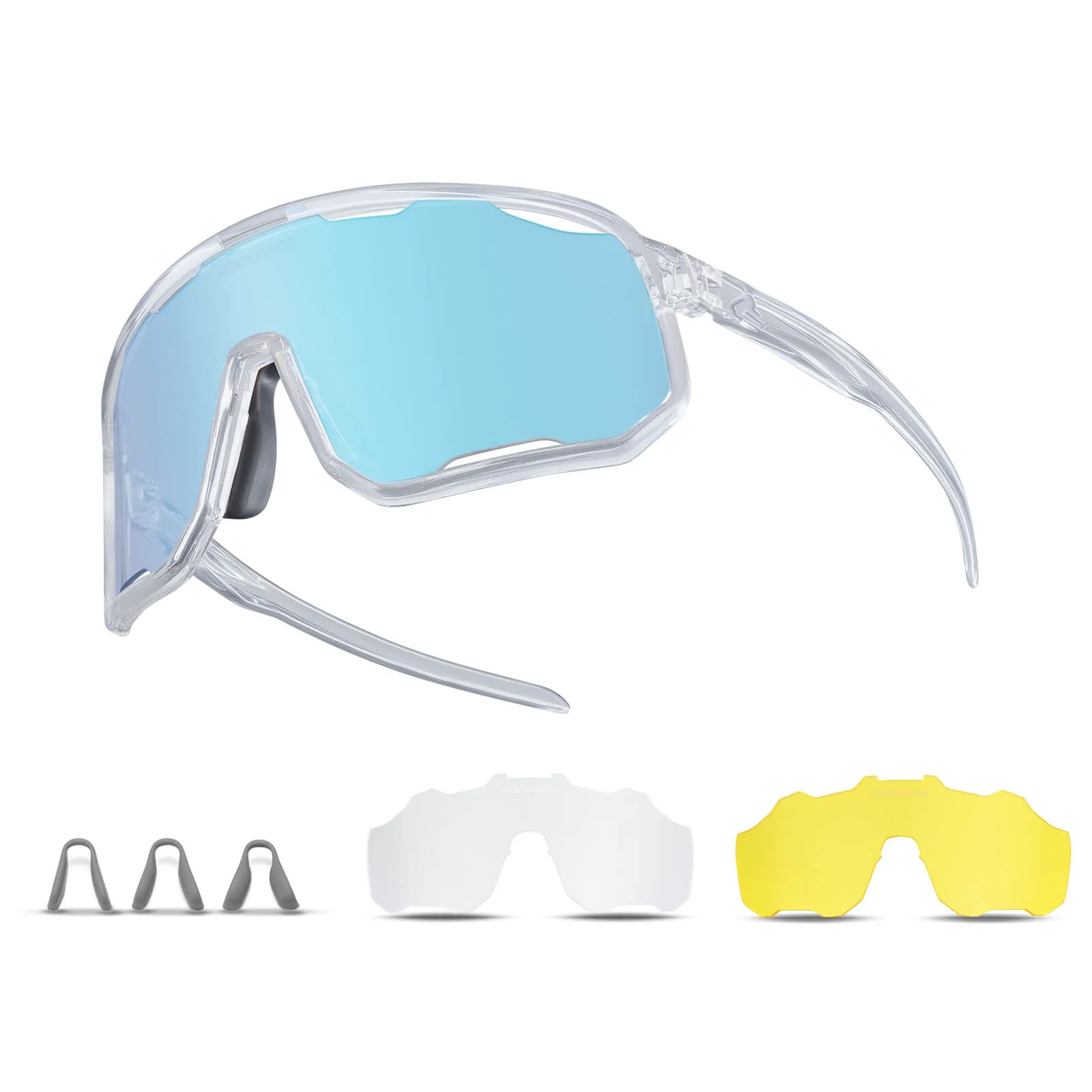 Photochromic Cycling Sunglasses 3 Lenses - SP351 - Image 11