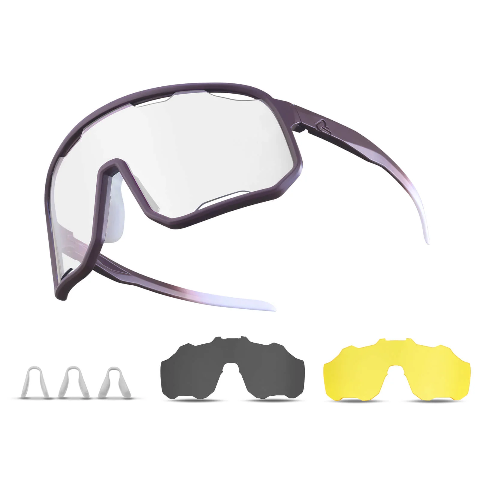 Photochromic Cycling Sunglasses 3 Lenses - SP351 - Image 2