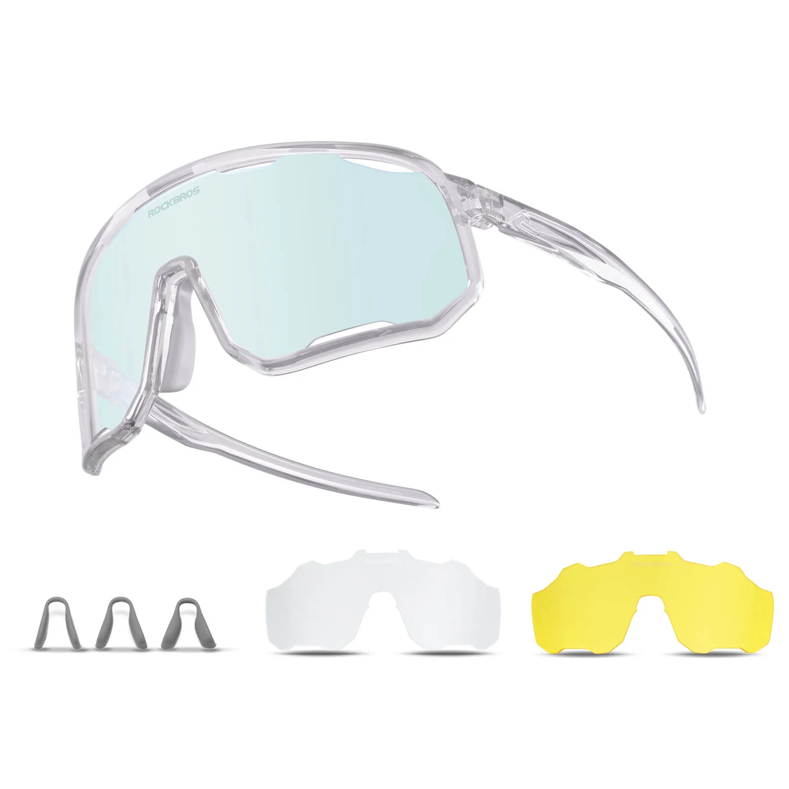 Photochromic Cycling Sunglasses 3 Lenses - SP351 - Image 5