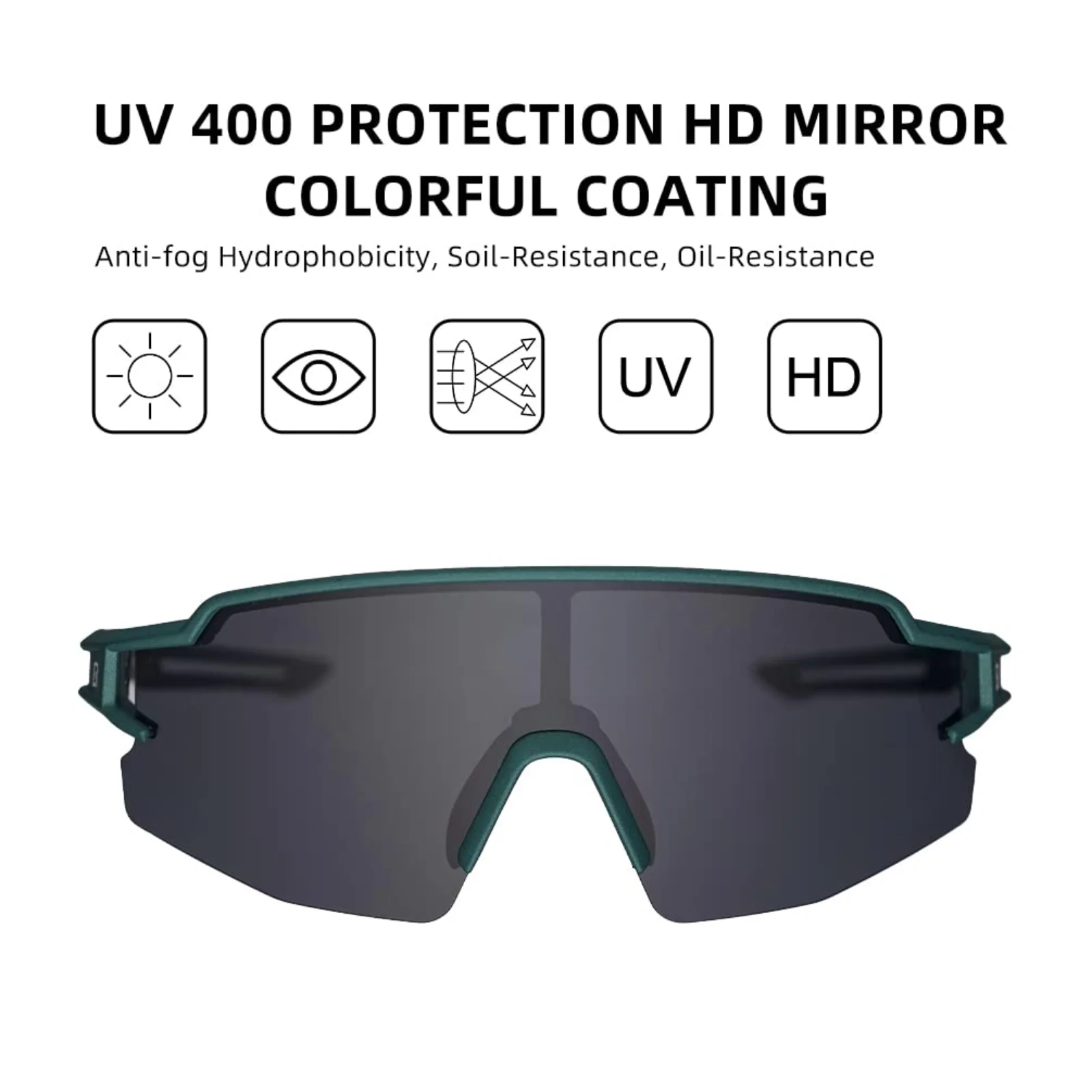 Polarised Sports Sunglasses Ultralight 22g - Image 2