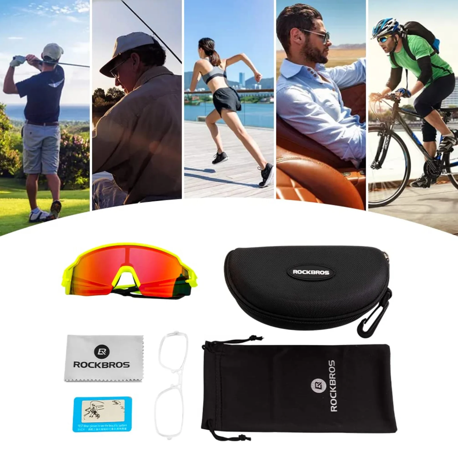 Polarised Sports Sunglasses Ultralight 22g - Image 21