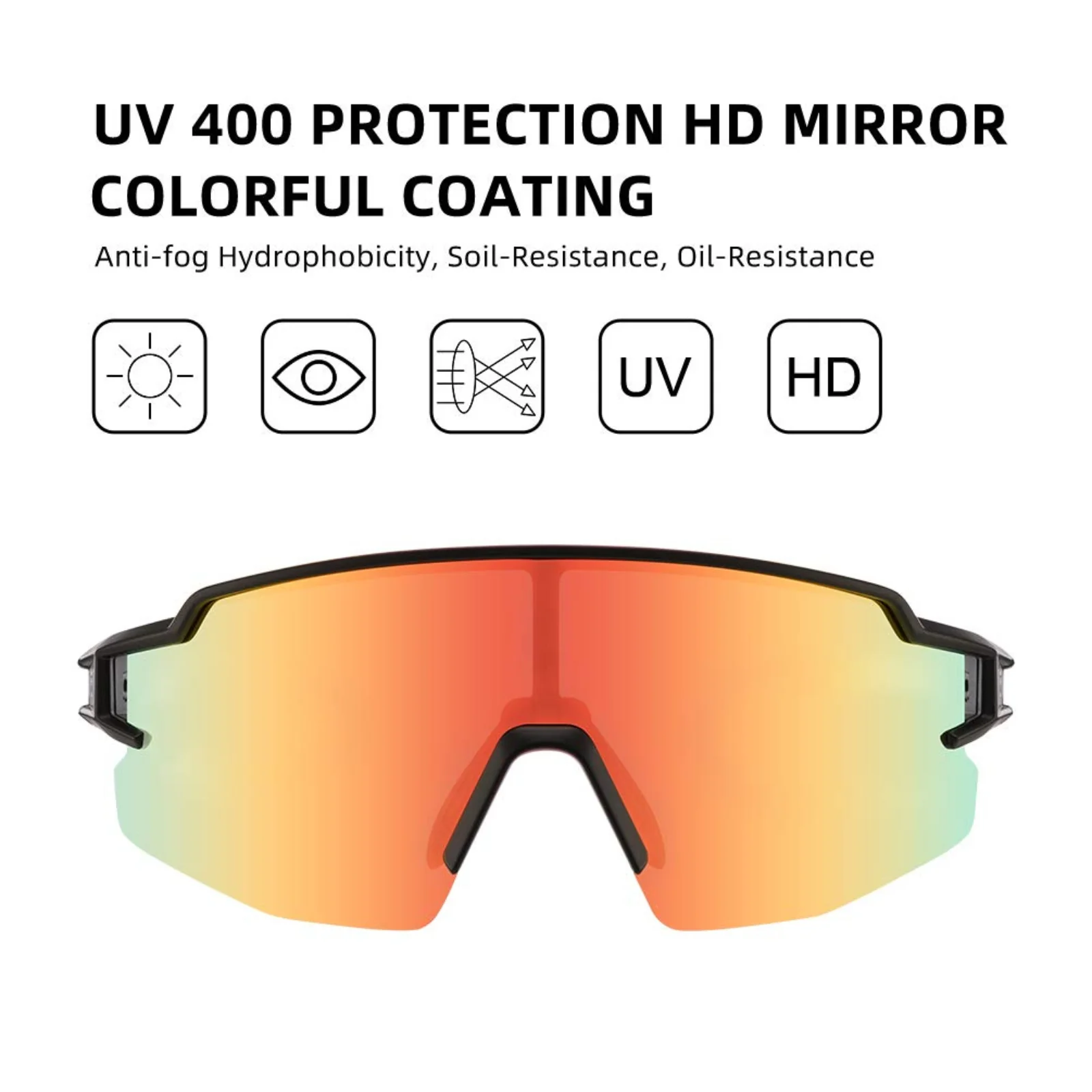 Polarised Sports Sunglasses Ultralight 22g - Image 23