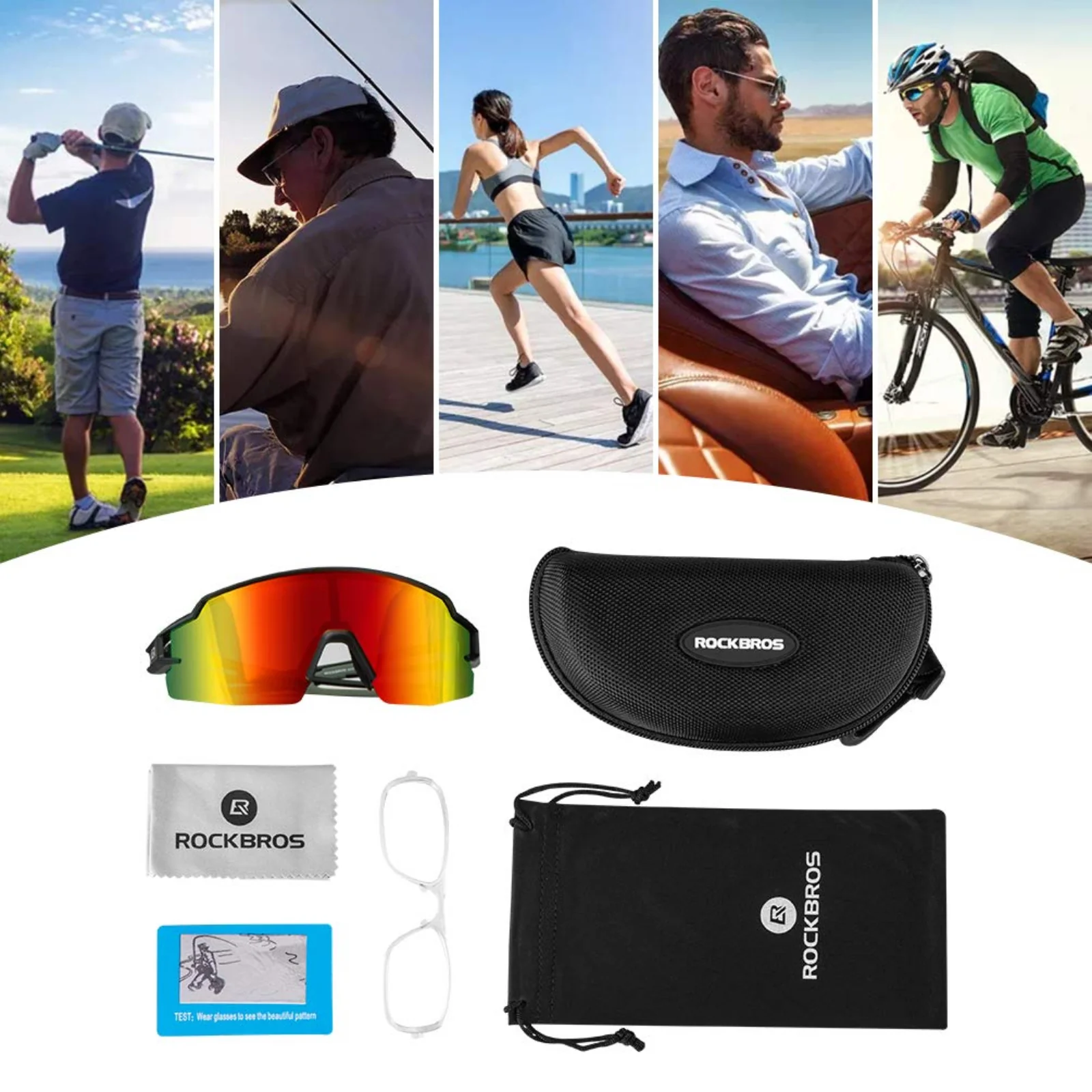 Polarised Sports Sunglasses Ultralight 22g - Image 28