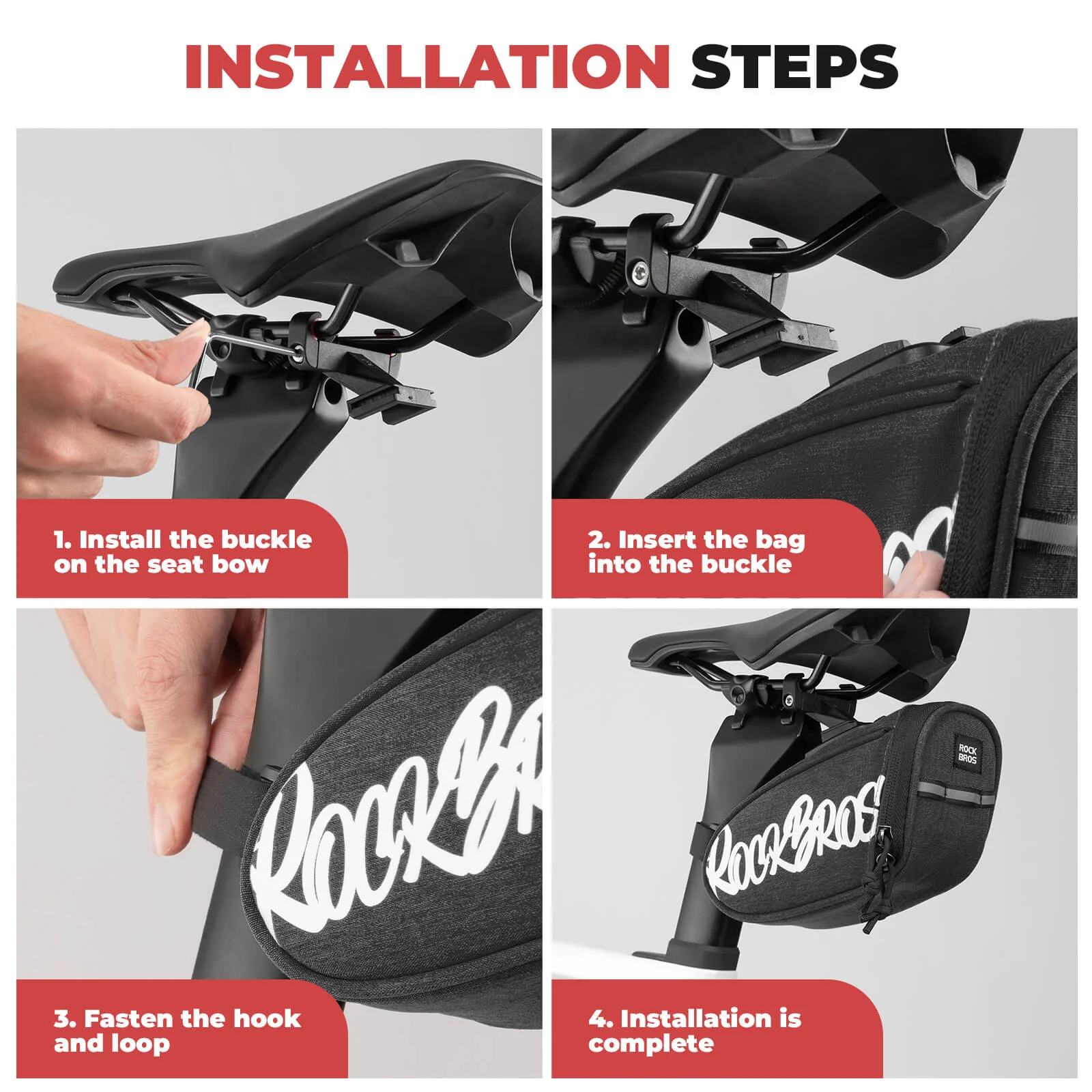 Portable Bike Saddle Bag  Flash Painting Journey Series - Image 7