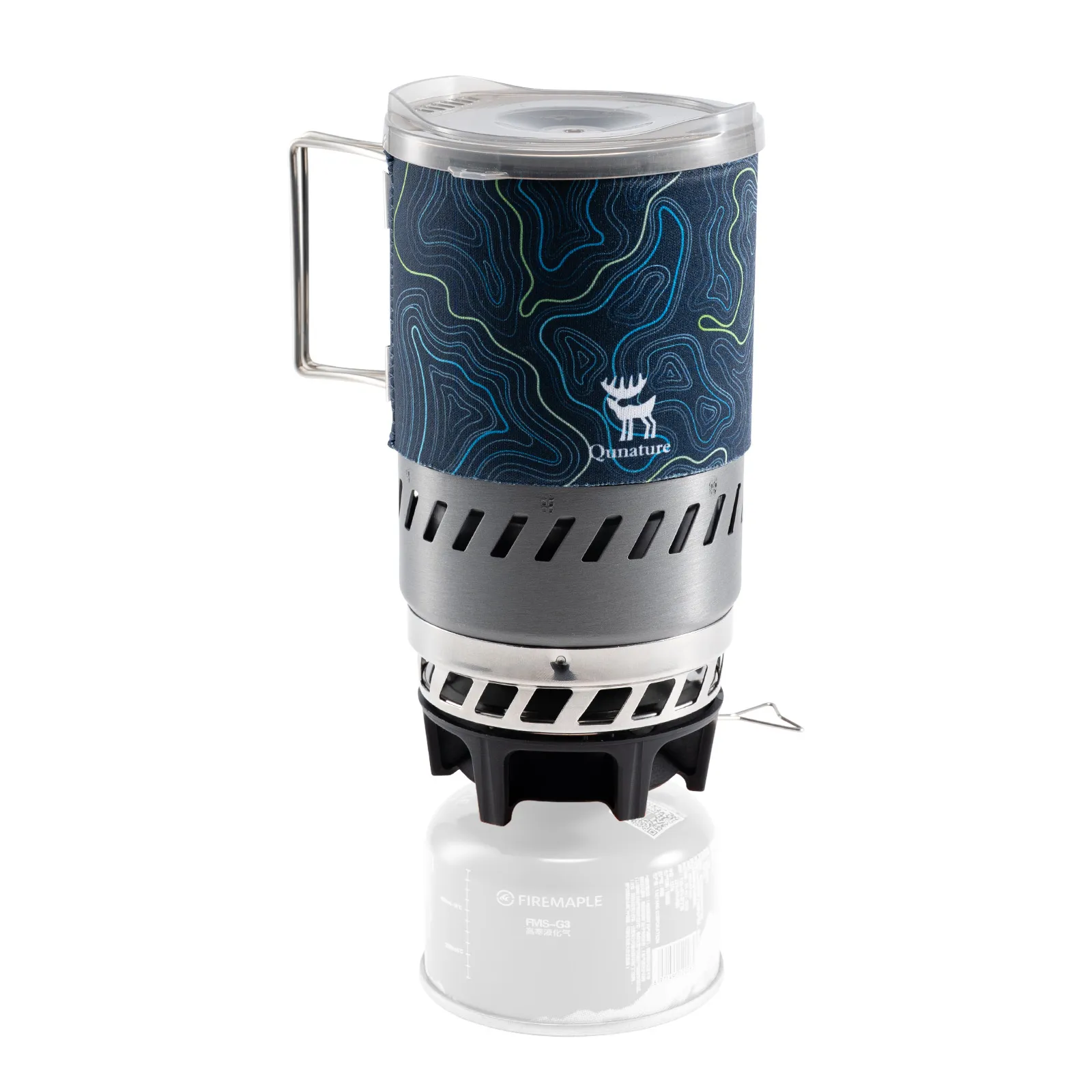 Portable Camping Stove System High Efficiency for Hiking