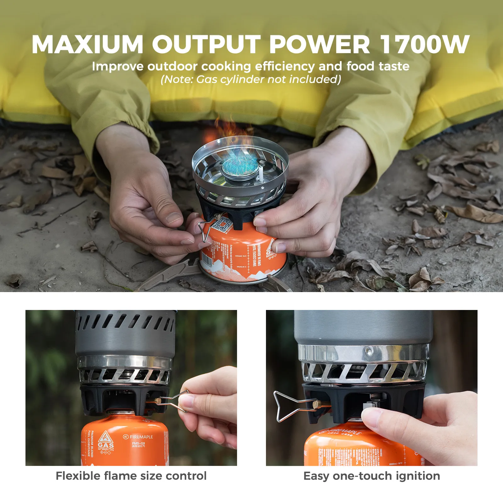 Portable Camping Stove System High Efficiency for Hiking - Image 10