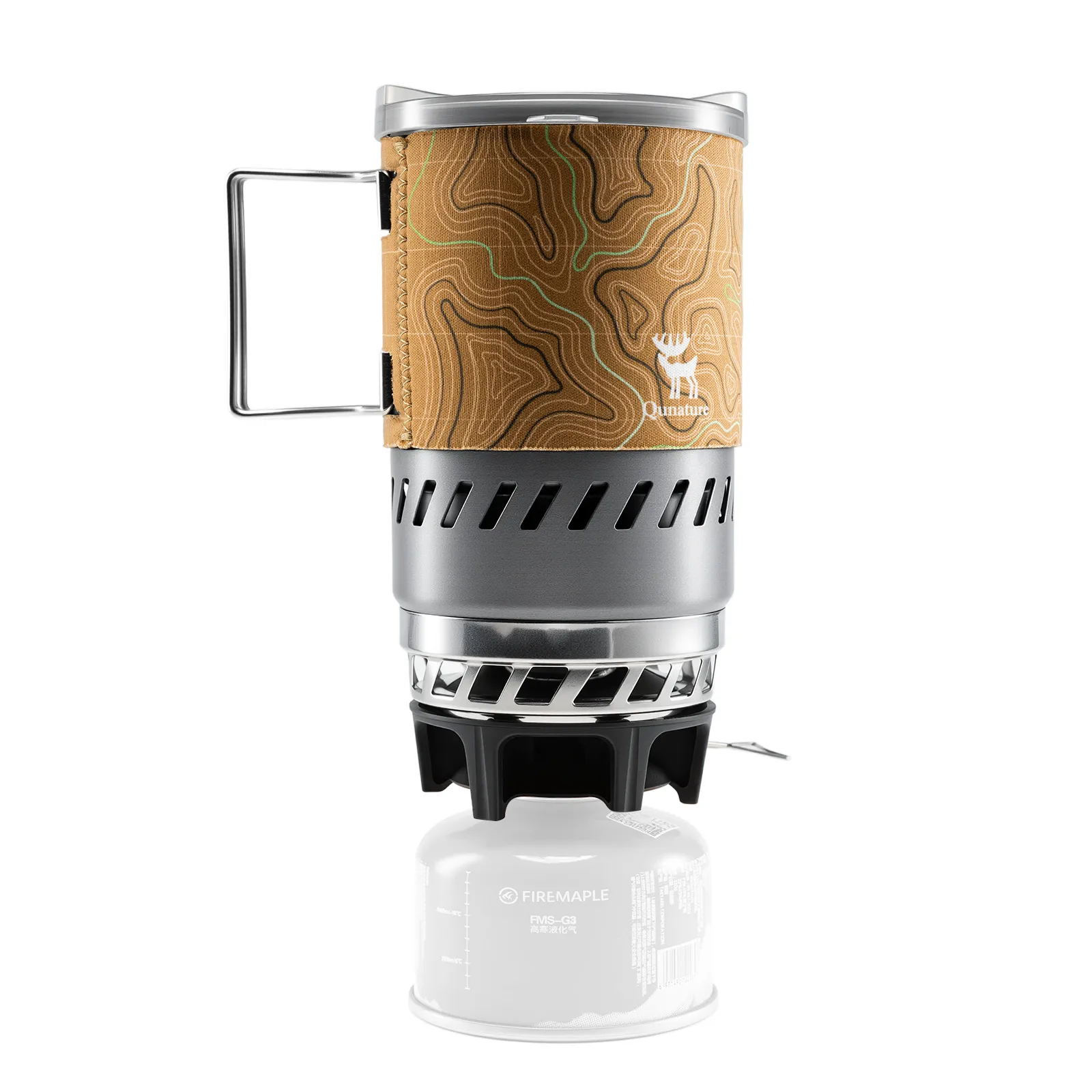 Portable Camping Stove System High Efficiency for Hiking - Image 8