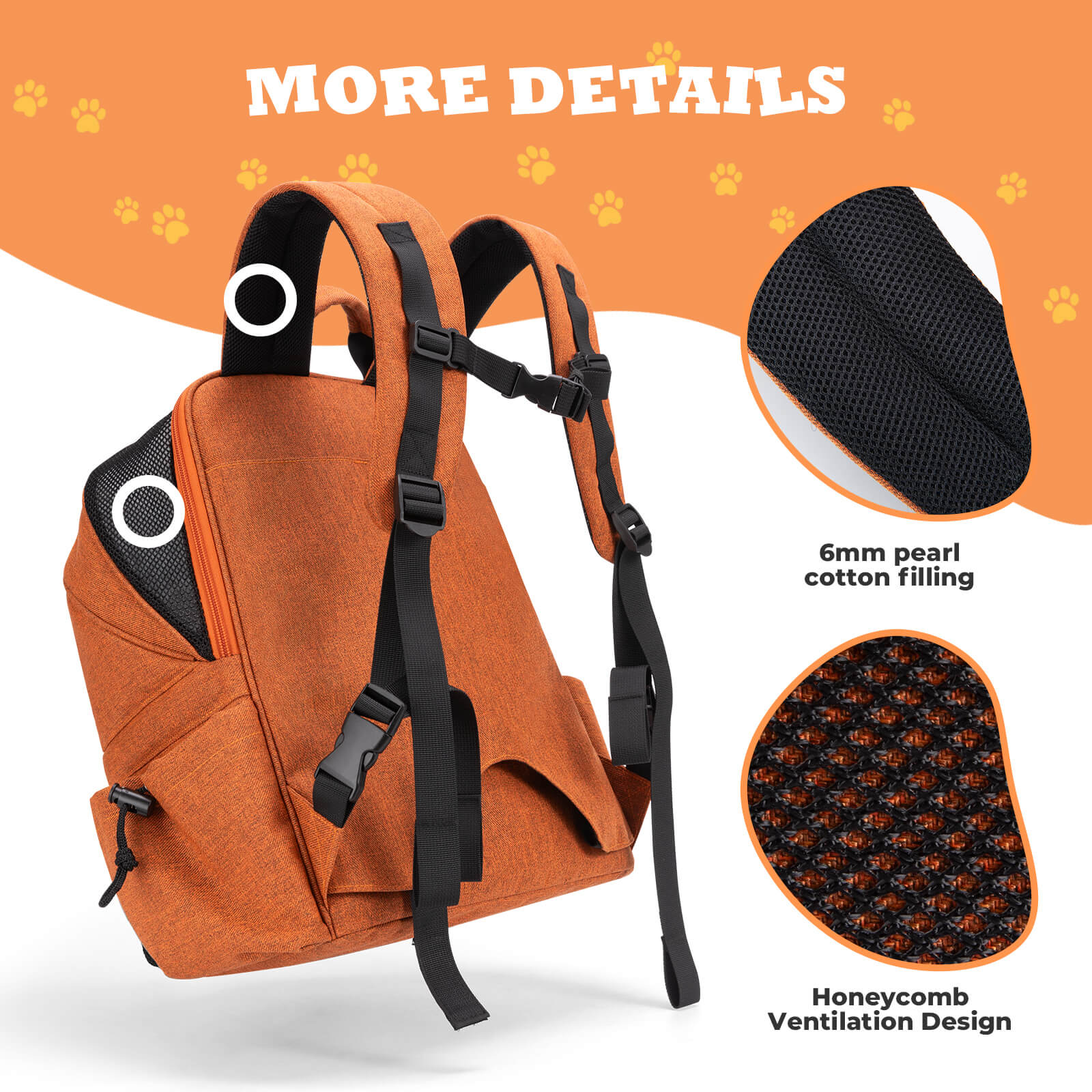 Portable Folding Bike Handlebar Bag Pet Friendly - Image 16