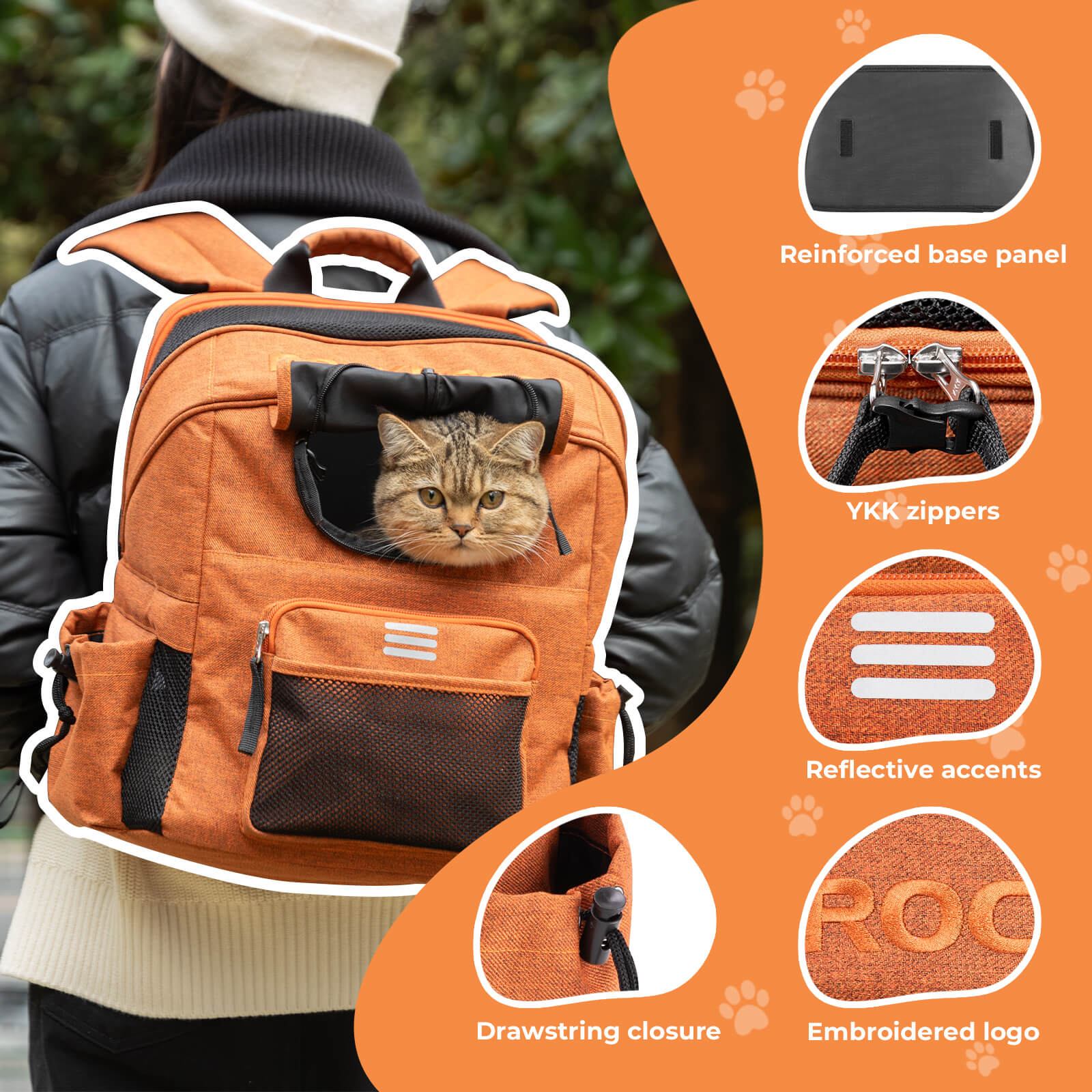 Portable Folding Bike Handlebar Bag Pet Friendly - Image 17