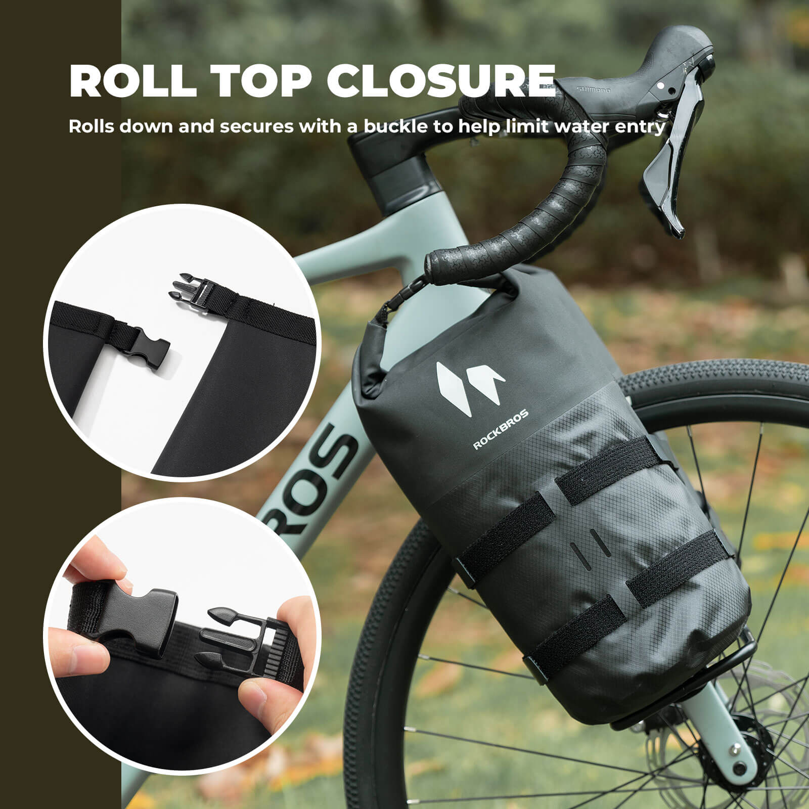 RideMate Front Fork Rack Bag 7L - Image 5
