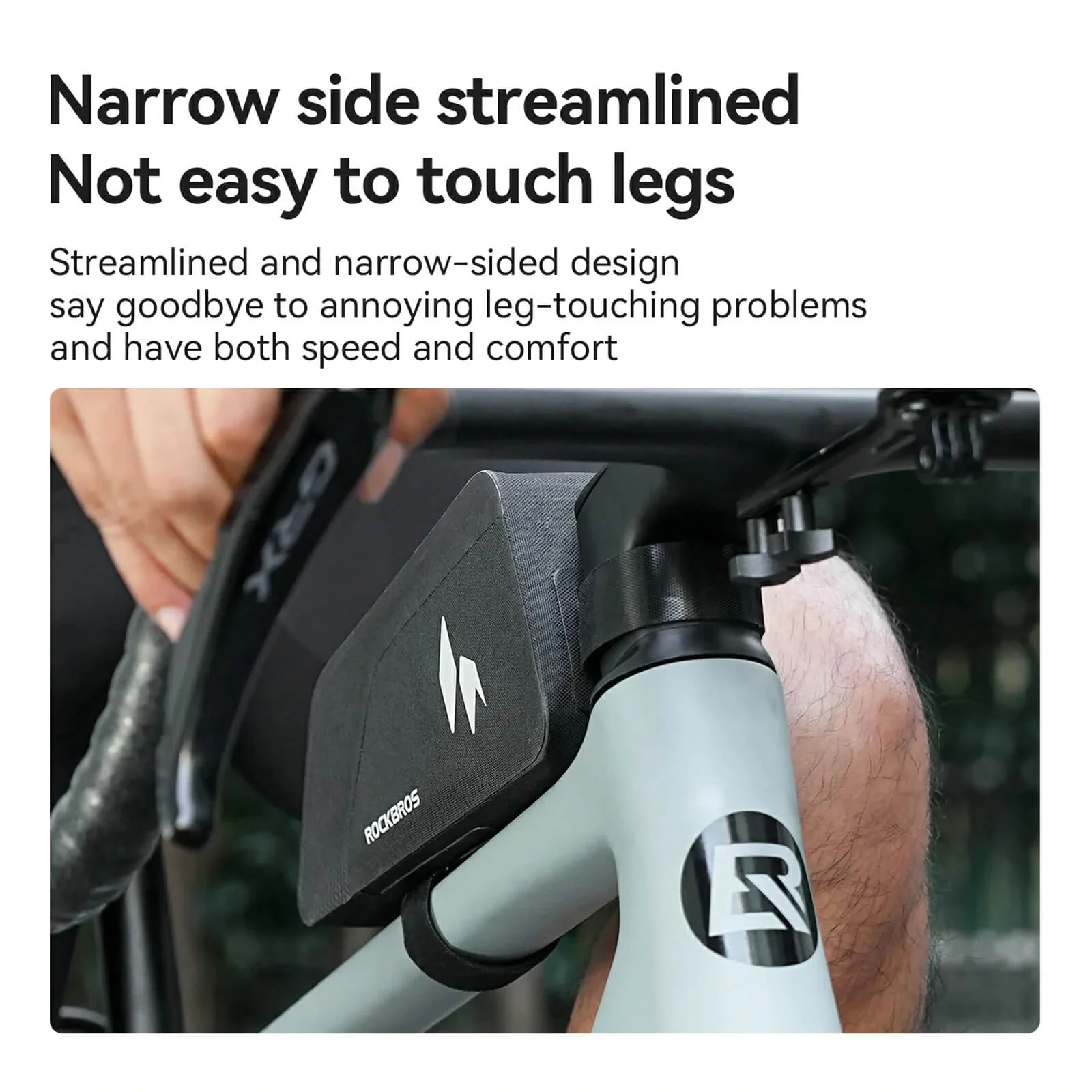 RideMate Waterproof Bike Frame Bag 1L - Image 4