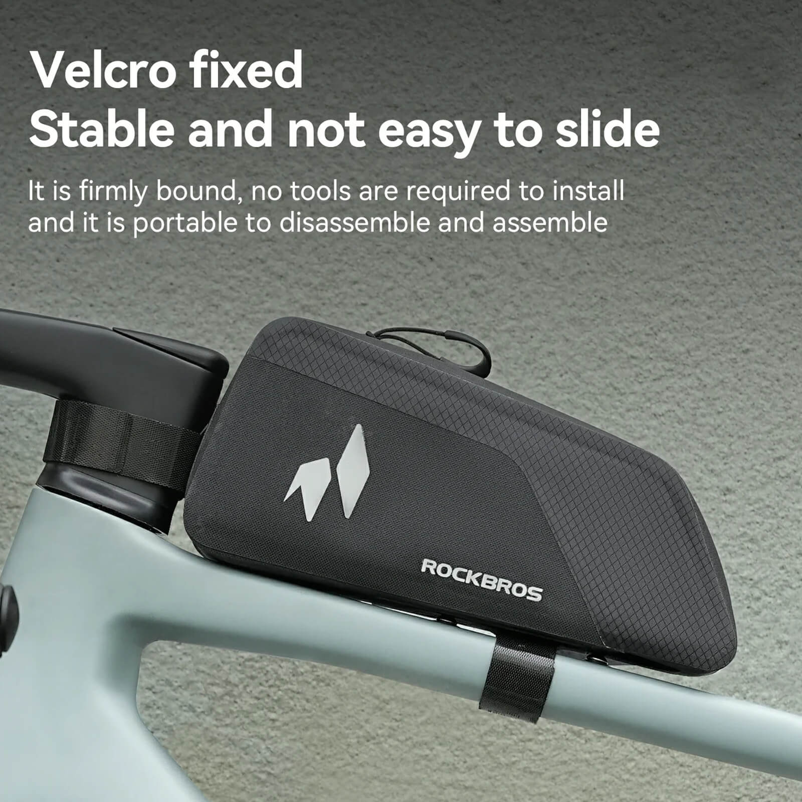 RideMate Waterproof Bike Frame Bag 1L - Image 6