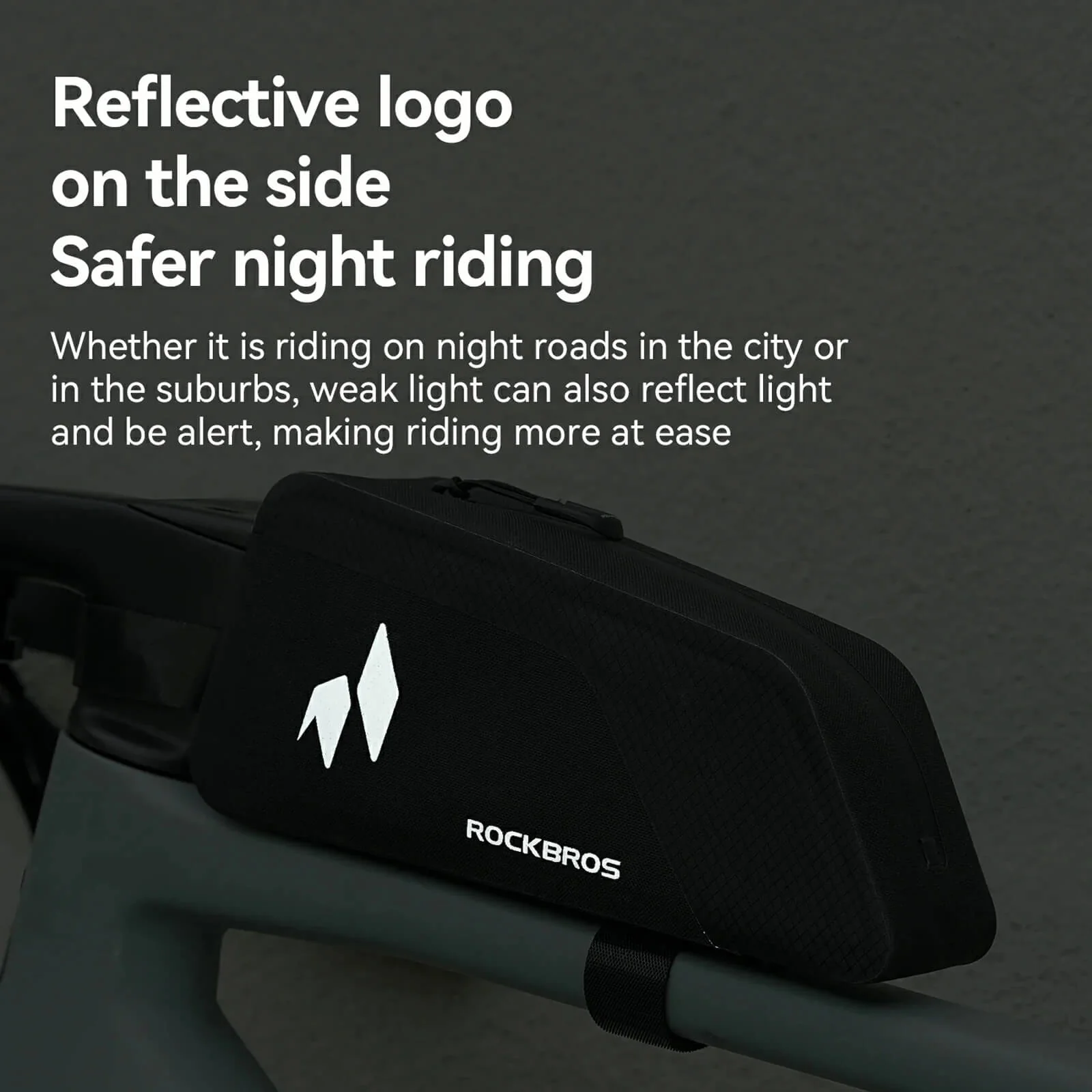 RideMate Waterproof Bike Frame Bag 1L - Image 7