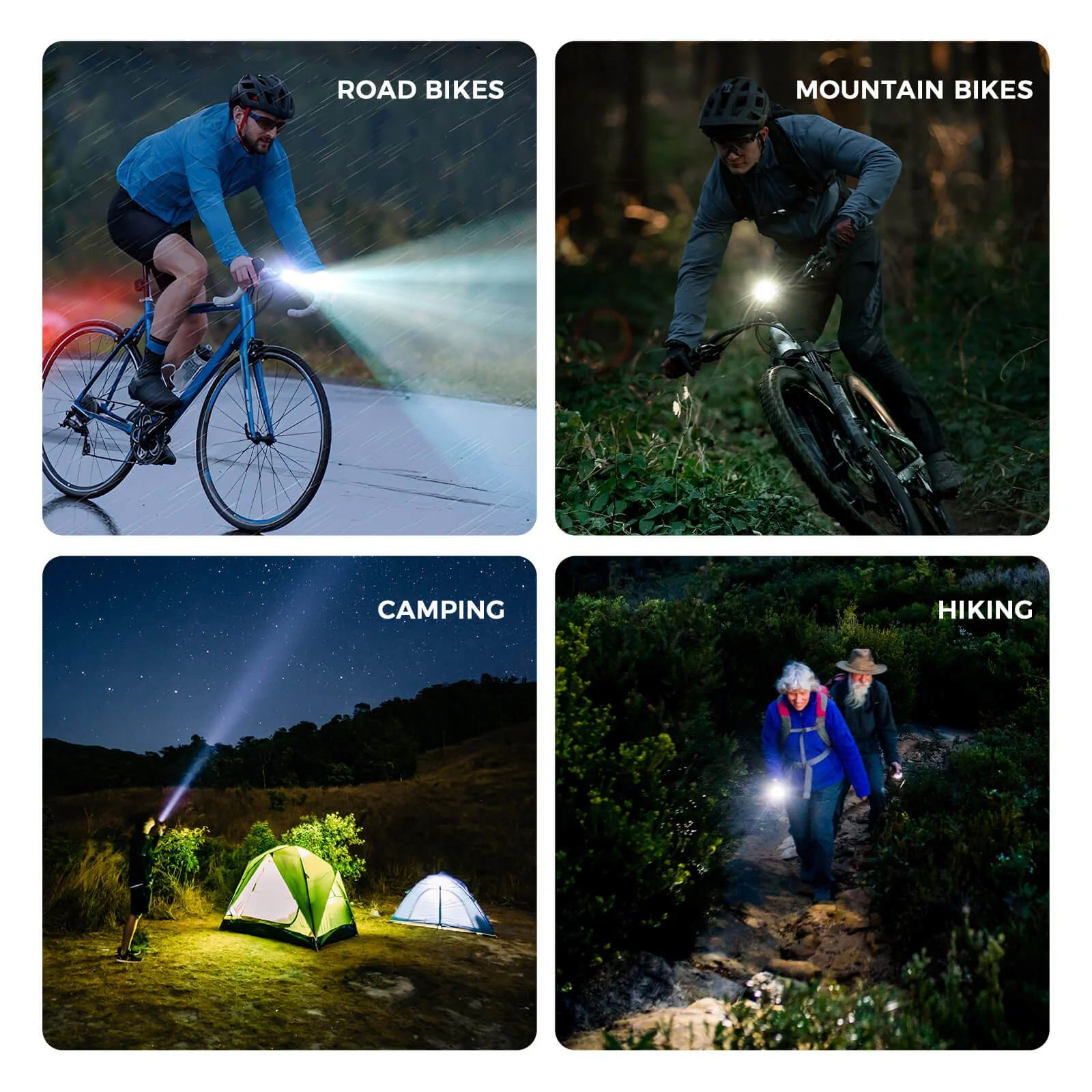 【ROAD TO SKY】 Bike Light Front 600/1200/1500LM IPX6 Waterproof - Image 7