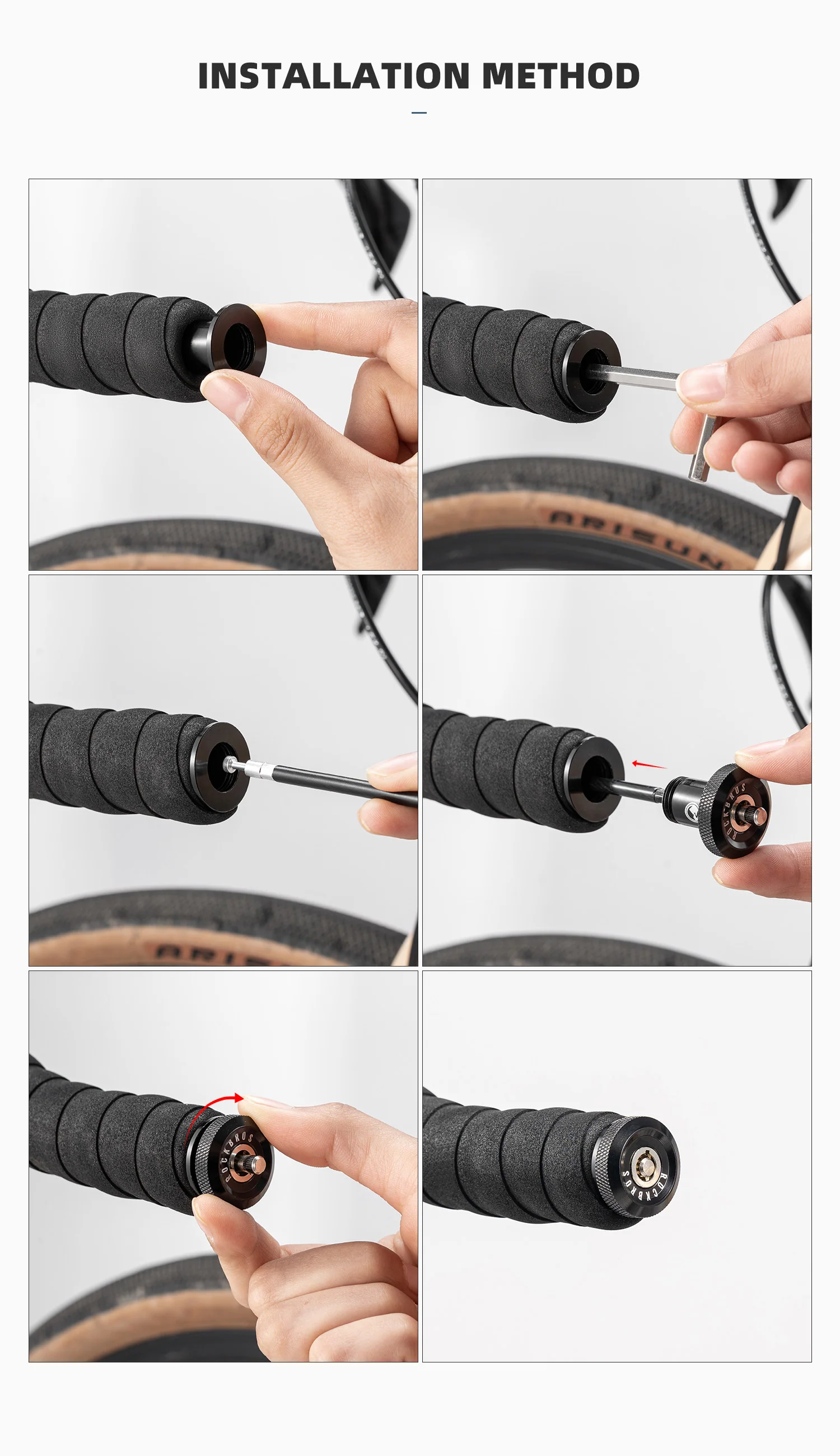 【ROAD TO SKY】by ROCKBROS Concealed Secure Road Bike Lock - Image 10