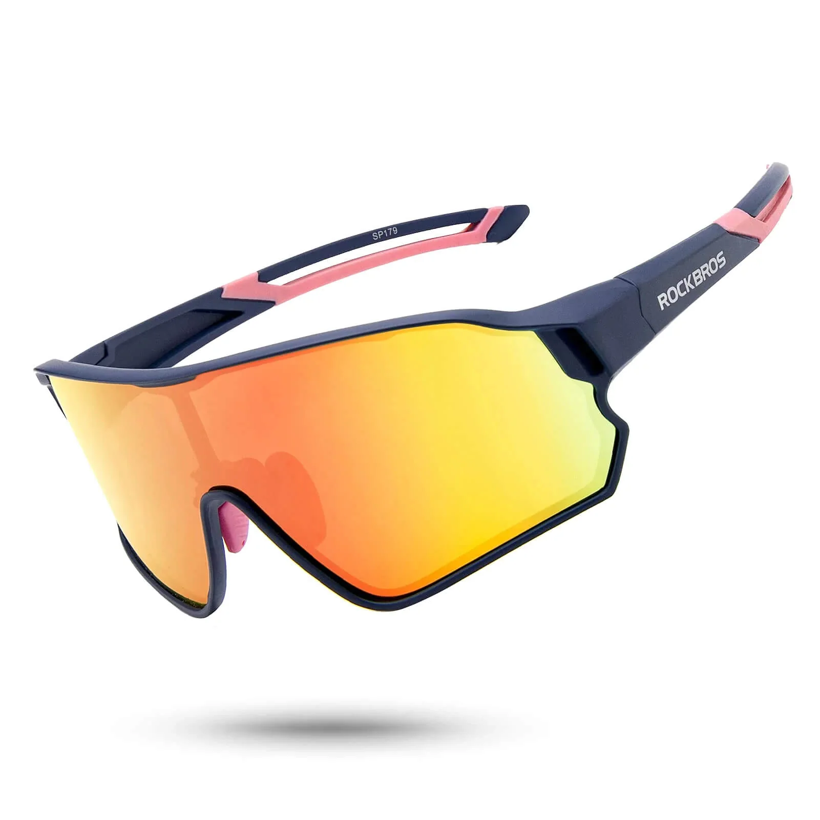 Rockbros Polarised Full Lens Sunglasses For Cycling Outdoor Sports Eyewear UV400 - Image 7