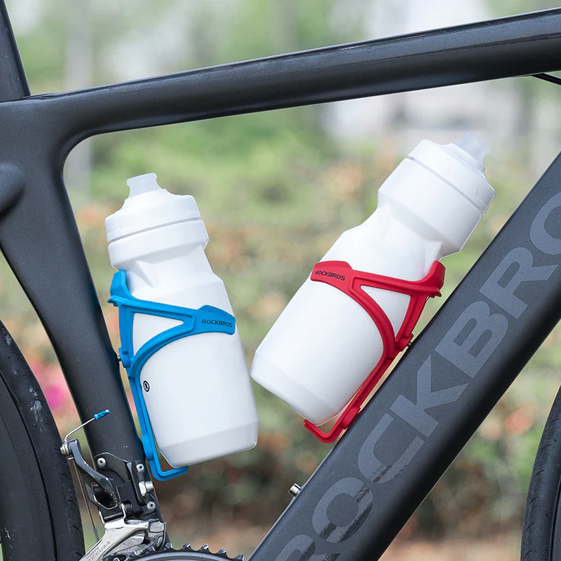 ROCKBROS 2pcs Bike Water Bottle Cage Holder Mount Bicycle Cycling Drink Cup Polycarbonate - Image 5