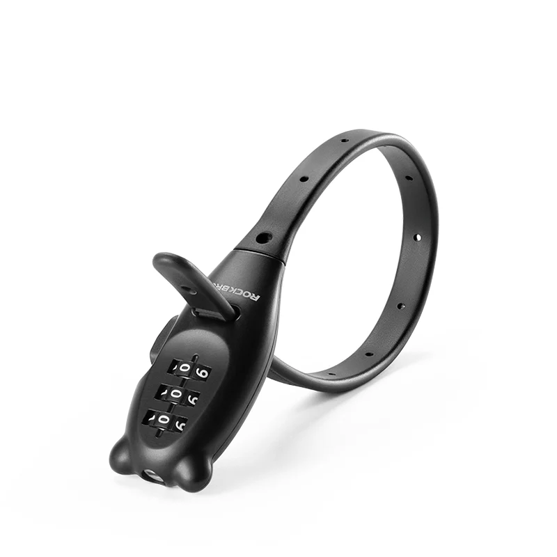ROCKBROS 3-digit Password Tie Helmet Lock Multipurpose Bicycle Electric Scooter Motorcycle Portable Anti-theft Bike Accessories - Image 15