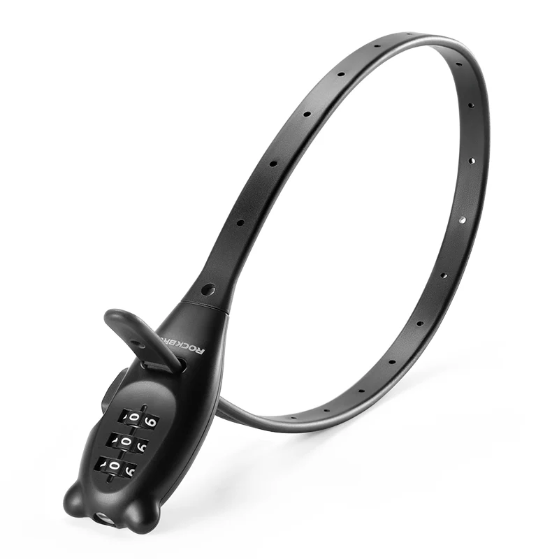 ROCKBROS 3-digit Password Tie Helmet Lock Multipurpose Bicycle Electric Scooter Motorcycle Portable Anti-theft Bike Accessories - Image 16