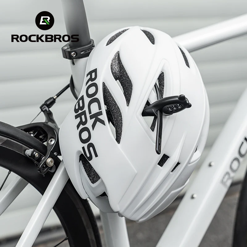ROCKBROS 3-digit Password Tie Helmet Lock Multipurpose Bicycle Electric Scooter Motorcycle Portable Anti-theft Bike Accessories - Image 3