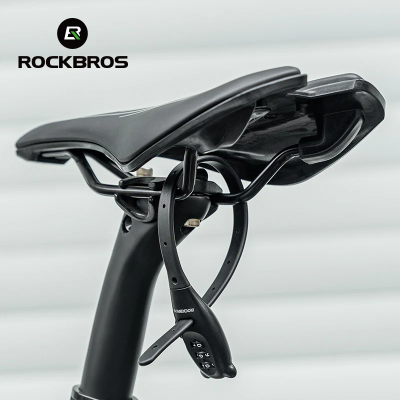 ROCKBROS 3-digit Password Tie Helmet Lock Multipurpose Bicycle Electric Scooter Motorcycle Portable Anti-theft Bike Accessories - Image 6