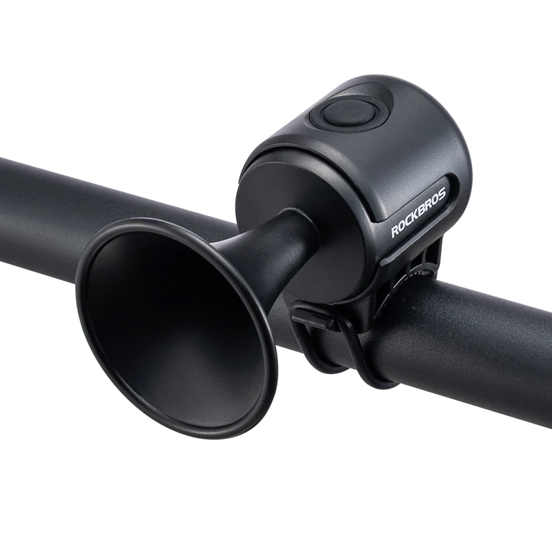 ROCKBROS Bicycle Bike Electronic Horn 100dB Cycling Bell Alarm Ring Waterproof