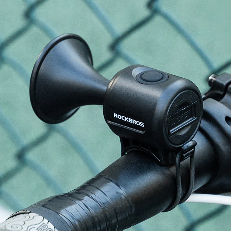 ROCKBROS Bicycle Bike Electronic Horn 100dB Cycling Bell Alarm Ring Waterproof - Image 7